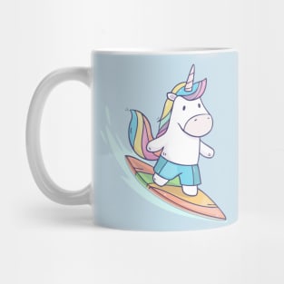 Unicorn Surfer Mug